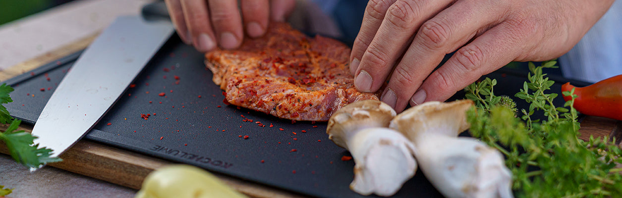 Fleisch mit Herkunft. Brett mit Anspruch.